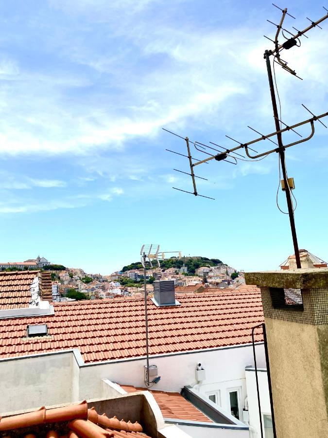 20-2 Lisbon Castle View Apartment With French Terrace Exterior foto